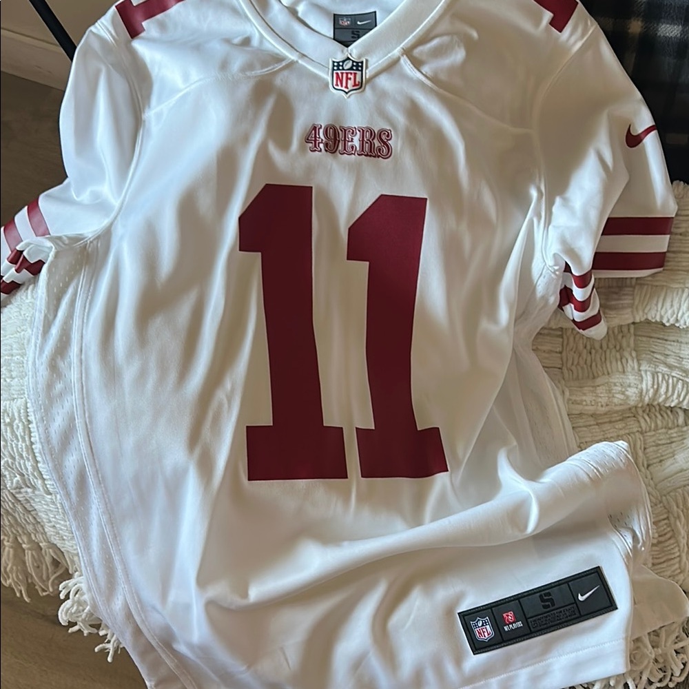 Nike 49ers White Jersey